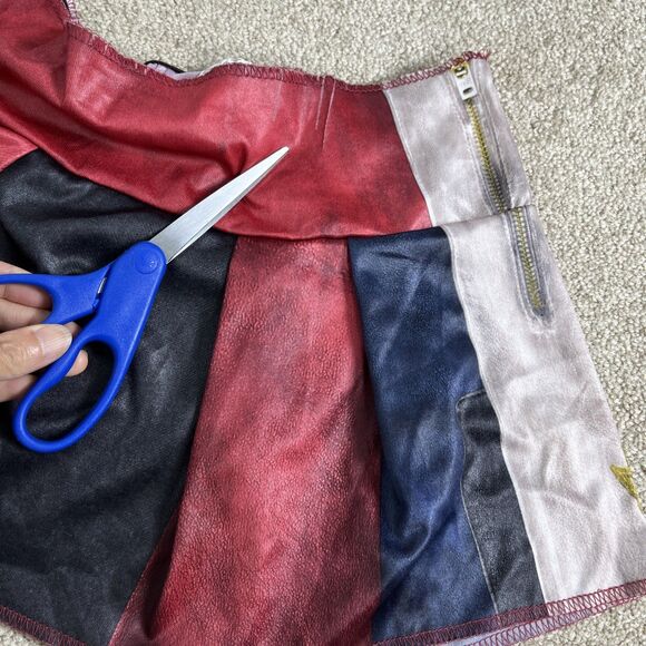 DISNEY DESCENDANTS 3 EVIE COSTUME‎ Jumpsuit & Skirt SIZE 10-12 Read - Picture 10 of 10